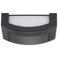 Kinkiet Ogrodowy Elewacyjny Lampa Zewnętrzna E27 Ciemnoszara IP54