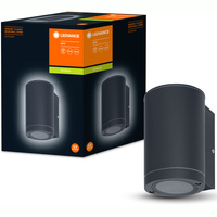 Lampa Ogrodowa Zewnętrzna Kinkiet Elewacyjny LED GU10 IP44 Szary Endura Ledvance