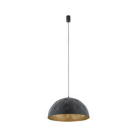 Lampa Sufitowa Wisząca E27 Czarna HEMISPHERE HIT L 10703 Nowodvorski