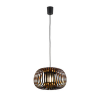 Lampa Sufitowa Wisząca ROYAS BLACK/GOLD Zwis Czarno-Złota Nowoczesna E27 6294 TK Lighting