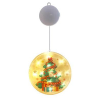 Zawieszka LED z Choinką 3xAAA 14CM 2700K Świąteczna LVT