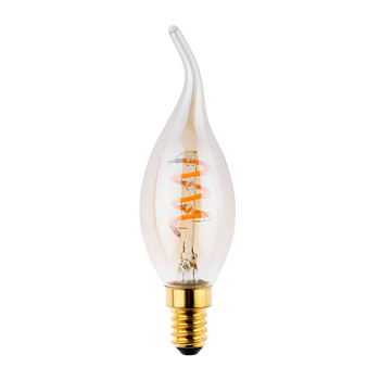 Żarówka LED E14 C35T 2,5W = 15W 135lm 1800K Ciepła 320° Filament KANLUX XLED