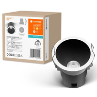 Panel LED Oprawa Podtynkowa Punktowa 5W 350lm CCT Oczko Spot Biały Czarny Downlight Slim Ledvance