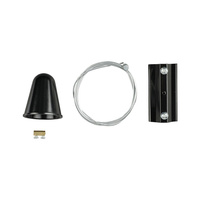 Zawiesie szynosystemu 100cm 3-Fazowy Czarne Track Light V-TAC
