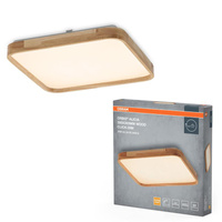 Panel LED Oprawa Natynkowa 24W 1600lm 3000K Ciepła 120° Brązowa Ściemnialna Orbis Alicia Osram