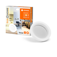 Plafon LED Natynkowy 18.5W 500lm CCT Ściemnialna Okrągła Biały SMART+ WiFi Sun@Home Ledvance