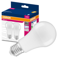 2x Żarówka LED A60 E27 13W = 100W 1521lm 6500K Zimna 200° VALUE CLASSIC Osram