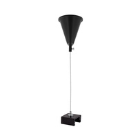 Zestaw do Zawieszania Profili 3-fazowych Elementy Montażowe Czarny CTLS SUSPENSION KIT 8697 Nowodvorski