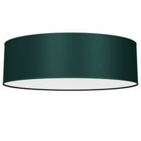 Plafon LED Lampa Sufitowa VERDE Zielona 3xE27 Ø60cm Milagro