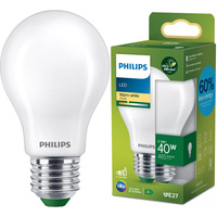 Żarówka LED E27 A60 2.3W = 40W 485lm 210lm/W 2700K Ciepła 300° KLASA A UltraEfficient Philips