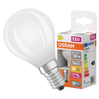 Żarówka LED P45 Kulka E14 5.9W = 60W 806lm 2700K Ciepła 300° Ściemnialna Retrofit Filament CLASSIC Osram