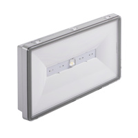 Lampa Znak Awaryjny LED 2W = 6.5W 204lm 5000K Zimny Natynkowa Biała IP65 ONTEC Kanlux