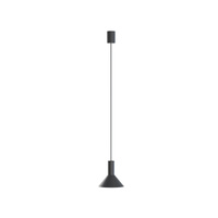 Lampa Sufitowa Wisząca GU10 Czarna Nowoczesna HERMANOS A 8105 Nowodvorski