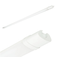 Oprawa Lampa Hermetyczna LED 48W 5760lm 4000K Neutralna IP65 IK06 Biała Cortez Kobi