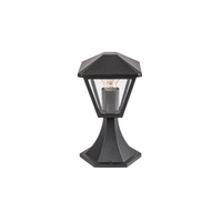 Lampa Ogrodowa Słupek Zewnętrzny Stojący E27 IP44 Czarny Klasyczny Paravento Rabalux