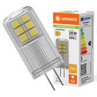 Żarówka LED Kapsułka G4 2.2W = 28W 300lm 2700K Ciepła 320° 12V Ledvance