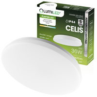 Plafon LED Lampa Sufitowa Natynkowa 36W 4000K CELIS Okrągły IP44 ALS LUMILED