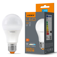 Żarówka LED E27 A60 10W = 70W 960lm 6000K Zimna 240° Videx