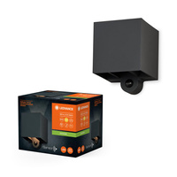 Lampa Ogrodowa Zewnętrzna Kinkiet Elewacyjny LED 2.5W 180lm 3000K IP54 Szary z Czujnikiem Ruchu i Zmierzchu Endura Ledvance