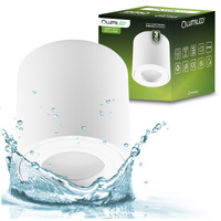 Oprawa Natynkowa HALOGENOWA Spot Tuba Stała EGIO GU10 LUMILED Okrągła IP44 Hermetyczna Biała 83mm