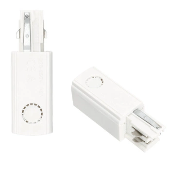 Zasilanie do Szynoprzewodu 3-Obwodowego Zasilacz Prawy Biały Kobi