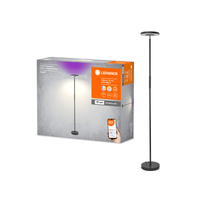 Lampa Podłogowa Stojąca LED 24W 850lm RGB CCT Ściemnialna Regulowana Czarny SMART+ WiFi Washer Luminare Ledvance