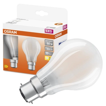 2x Żarówka LED A60 B22d 6.5W = 60W 806lm 2700K Ciepła 300° Retrofit Filament CLASSIC Osram