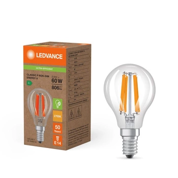 Żarówka LED Kulka E14 P45 3.8W = 60W 806lm 2700K Ciepła 320° Ledvance