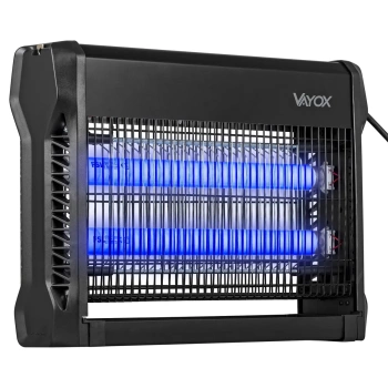 Lampa Owadobójcza Pułapka Elektryczna 100m2 20W na Muchy Komary Owady VAYOX