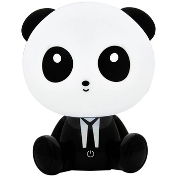 Lampka Dekoracyjna LED 2.5W 59lm Biała Czarna Ściemnialna Panda Sanico Goldlux