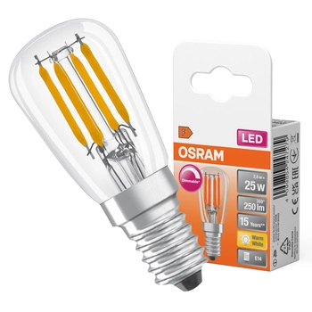 Żarówka LED T26 Tubularna E14 2.8W = 25W 250lm 2700K Ciepła 300° Ściemnialna SPECIAL Osram