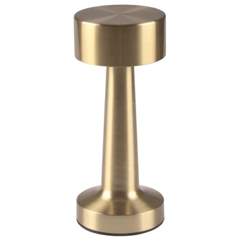 Lampka Dekoracyjna LED Stołowa Biurkowa Złota Ściemnialna Simply Sanico Goldlux