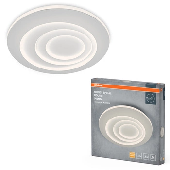 Plafon LED Lampa Sufitowa Natynkowa 42W 2300lm 3000K Ciepła Biała Orbis Spiral Oval Osram