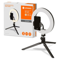 Lampa Stojąca Pierścień Mobilny LED do Selfie 5,5W 250lm CCT 20cm Bluetooth LEDVANCE + Pilot