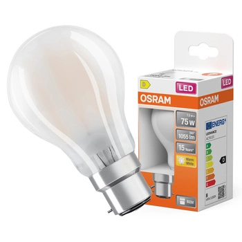 Żarówka LED A60 B22d 7.5W = 75W 1055lm 2700K Ciepła 300° Retrofit Filament CLASSIC Osram