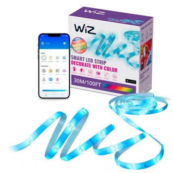 Taśma LED 22W Pasek RGB 20m Inteligentna SMART WiFi Bluetooth Aplikacja WiZ