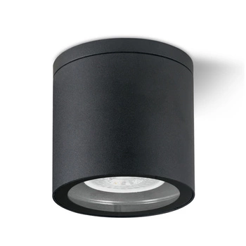 Lampa Ogrodowa Zewnętrzna Oprawa Punktowa GU10 Czarna IP54 Querk Kobi