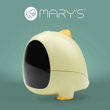 Zegar Elektroniczny dla Dzieci BUDZIK Żółty USB Akumulatorowy 1200mAh DINO MARY'S