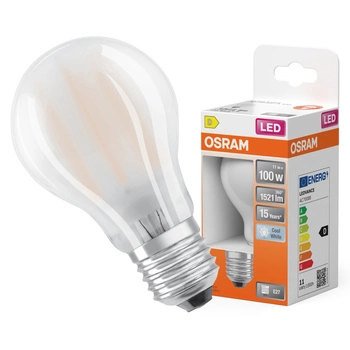 Żarówka LED A60 E27 11W = 100W 1521lm 4000K Neutralna 300° Retrofit Filament CLASSIC Osram