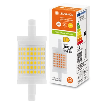 Żarówka LED Żarnik R7s 12W = 100W 1521lm 2700K Ciepła 300° Ściemnialna Ledvance