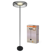 Lampa Stojąca Podłogowa Stołowa 18.5W 1200lm 3000K Ciepła Czarna Decor Mesh Osram