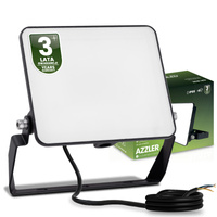 Naświetlacz LED AZZLER 20W 2400lm 4000K IP65 Halogen Zewnętrzny Lampa Czarny LUMILED