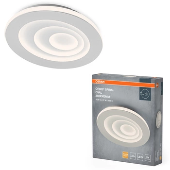 Plafon LED Lampa Sufitowa Natynkowa 27W 1500lm 3000K Ciepła Biała Orbis Spiral Oval Osram