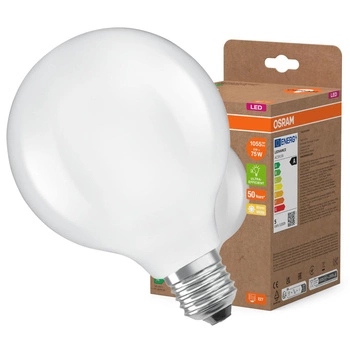 Żarówka LED G95 Kula E27 5W = 75W 1055lm 2700K Ciepła 330° Filament CLASSIC ENERGY EFFICIENCY Osram