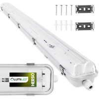Oprawa Lampa Hermetyczna LED Pyłoszczelna 120cm 2x T8 G13 IP65 Lumiled