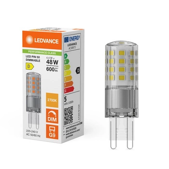Żarówka LED Kapsułka G9 4.4W = 48W 600lm 2700K Ciepła 320° Ściemnialna Ledvance
