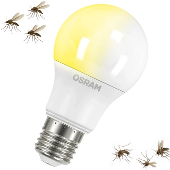 Żarówka LED Odstraszająca Komary Owady E27 A60 8W 806lm 2700K Ciepła OSRAM