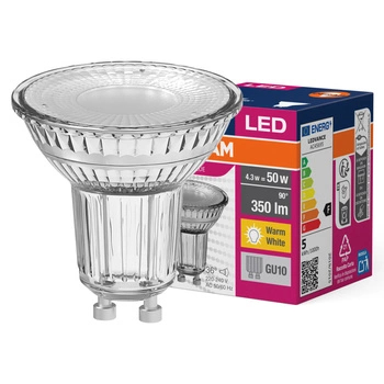 Żarówka LED PAR16 Reflektor GU10 4.3W = 50W 350lm 2700K Ciepła 36° VALUE Osram