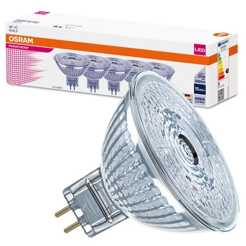 Żarówka LED MR16 Reflektor GU5.3 3.8W = 35W 350lm 4000K Neutralna 36° PARATHOM Osram
