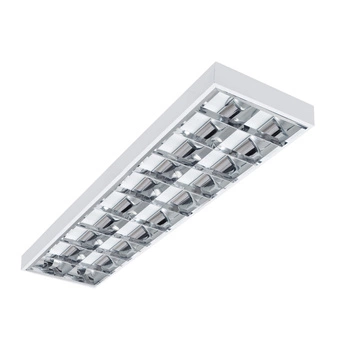 Oprawa Rastrowa LED T8 120x30cm G13 Prostokątna Natynkowa Biała Kanlux